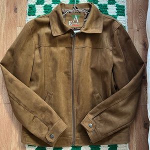 Vintage brown suede jacket